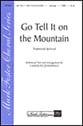 Go Tell It on the Mountain TTBB choral sheet music cover